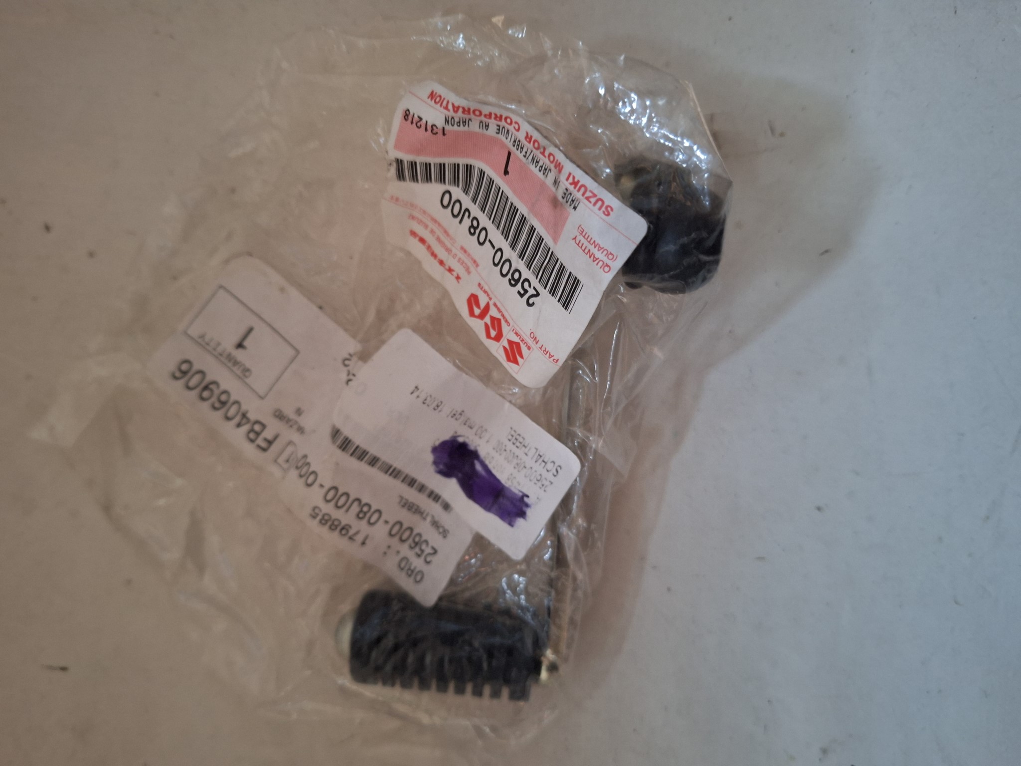 Picture of SUZUKI  SCHALTHEBEL  25600-08J00